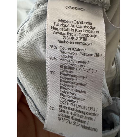 Madewell The Perfect Vintage Wide Leg Cropped Jean women's size 32 - Picture 5 of 8